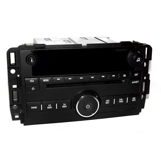 Gmc 07 14 Chevy Truck Radio Cd Player Mp3 Aux Input 20918429 Plastic Unlocked Refurbished Walmart Com