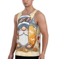 thumbnail image 2 of Gaeub Hello Summer Cute Gnome Men's Athletic Tank Top, Workout Sleeveless Shirts, Running Tank Tops for Gym, Running, Training - 4X-Large, 2 of 9