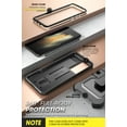 thumbnail image 2 of SUPCASE UB Pro Series Case for Samsung Galaxy S21 Ultra 5G(2021 Release) Without Built-in Screen Protector, Full-Body Dual Layer Rugged Holster & Kickstand Case With S Pen Slot (Black), 2 of 12