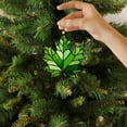 thumbnail image 5 of Fwttom Fall Decorations For Home, Maple Leaf Shaped Christmas Tree Ornaments, Holiday Wall Hanging for Christmas Ornaments & Thanksgiving Decorations Indoor Outdoor, 5 of 6