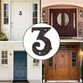 thumbnail image 6 of Cast Iron Decorative Door Numbers Metal Numbers DIY Door Address Number 3, 6 of 6