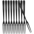thumbnail image 1 of Shisuyan Fournitures de Fête Acier Inoxydable Noir 10 Pcs 5.4X0.35X0.12 Po, 1 of 9