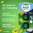 thumbnail image 2 of Febreze AUTO Car Air Freshener, Odor-Fighting Car Vent Clip, Gain Original, 2 Count, 2 of 11