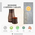 thumbnail image 3 of Jarra de Cobre Rasiya Art 1000 ml Hecha a Mano Ayurvédica, 3 of 6