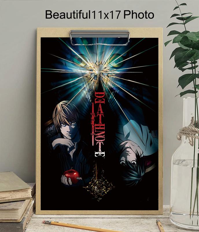 POSTER STOP ONLINE Death Note - Manga/Anime TV Show Poster/Print (Duo -  Light vs. L) Frameless Gift 12 x 18 inch(30cm x 46cm)