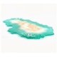 thumbnail image 2 of Bandeja posavasos diy con Forma especial, molde for plato de fruta, goteo de cristal, placa irregular de silicona creativa, 1 unidad, 2 of 2