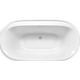 thumbnail image 3 of Sterling 95334 Spectacle 66" Free Standing Acrylic Soaking Tub - White, 3 of 6