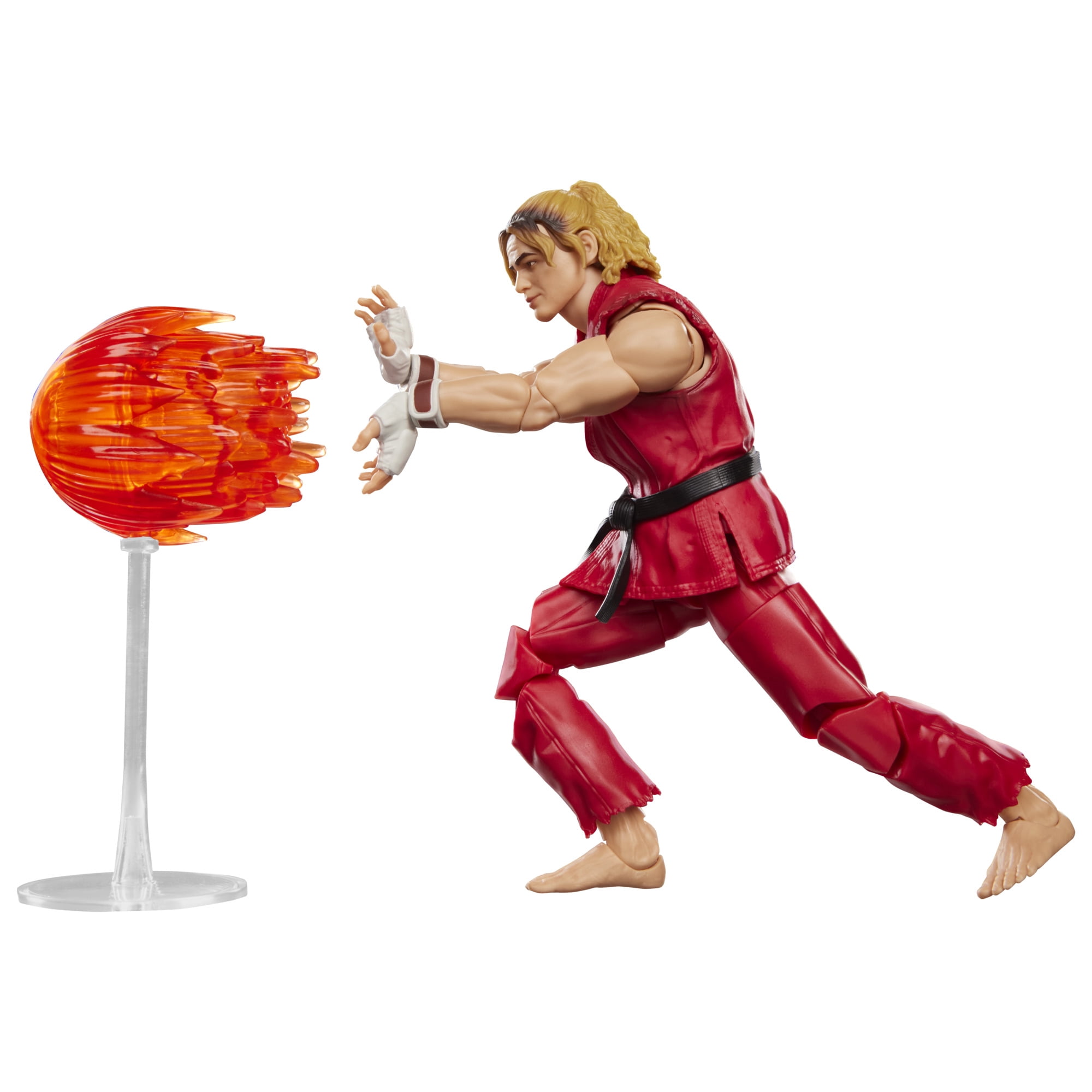 Street Fighter Ken Figure 6-Inch Collectible, Ages 8+