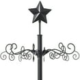 thumbnail image 3 of Ornament Display Christmas Tree with Stand - Wrought Iron Ornament Holder, 3' Black, 3 of 7