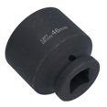 thumbnail image 4 of 46mm 3/4in Drive Metric Shallow Impact Hub Wheel Nut Socket 12 Sided Bi-Hex, 4 of 6
