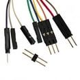thumbnail image 4 of DSLRKIT Symmetrical 6.25mm Dual-End Pins 20-Pin Single Row Double Male Pin Header (Pack of 20), 4 of 7