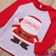 thumbnail image 4 of Pijama navideño a juego para Familia, Top rojo de Papá Noel y pantalón a cuadros, 4 of 4