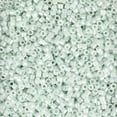 thumbnail image 2 of Miyuki Delica Seed Beads – Size 11/0 (1.6 mm), DB1536, Opaque Light Mint Ceylon, 7.2 g, Approx. 1440 Beads, 2 of 7