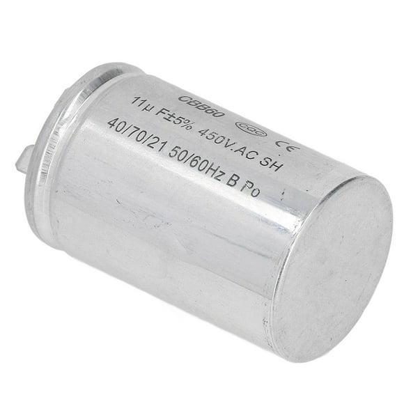 Condensador De Arranque, 11uf Condensador De Arranque De Motor Estable 450VAC Práctico Alta Resistencia Al Aislamiento Seguro Para Lavadora
