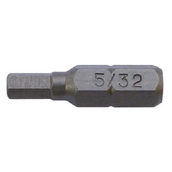 Alfa Tools HSB15840 5/32" x 1" x 1/4" Hex Allen Bit (25 Pack)