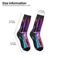 thumbnail image 2 of Fuzoiu cute dogs of different breeds Print Kids Socks For Boys Girls,Grip Crew Socks with Non Slip,Lightweight Stretch Crew Socks,Toddlers Crew Boot Socks, 2 of 5