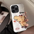 thumbnail image 6 of Cute Dragon Roar Fire Hard  for iPhone Case (White,iPhone 13 Pro), 6 of 6