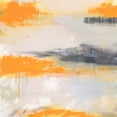 thumbnail image 2 of Alvarez, Cynthia 12x12 White Modern Wood Framed Museum Art Print Titled - Orange 4, 2 of 4