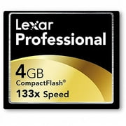 Lexar 4GB Pro 133x Compact Flash Memory Card
