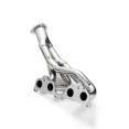 thumbnail image 6 of Fuda Exhaust Header for Toyota Tacoma 95-01 2.4L 2.7L L4, Polished, 1 Piece, 6 of 7