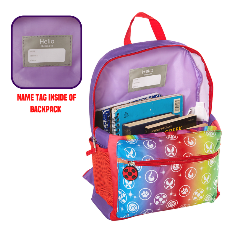 Miraculous ladybug backpack clearance walmart