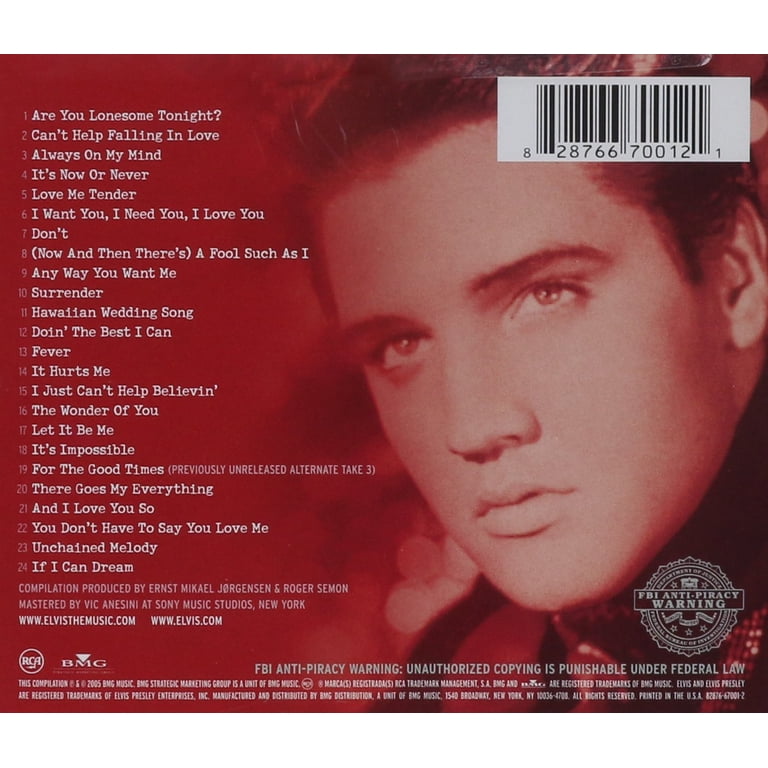 Elvis Presley - Love Elvis - Music & Performance - CD - Walmart.com