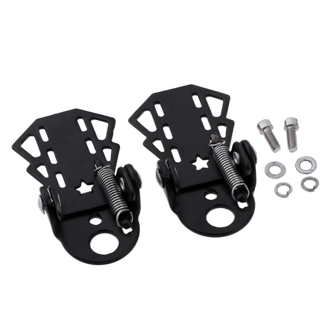 S SERENABLE Repose-Pieds Pliants en Acier pour Vélo de Montagne