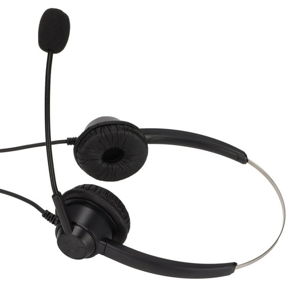 H360D-PC Call Center Headset, On Ear Computer Headphone With Microphone, For Desk Phone Customer Service Call Centers