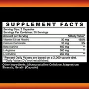 Monster Test Nitric Oxide Booster, Extreme N.O Boost by Angry Supplements