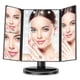 thumbnail image 1 of 2026 Makeup Mirror Foldable Triple Vanity Mirror With 22 Led Lights 2x 3x Magnification, 1 of 4