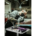 thumbnail image 4 of K-Salon Tray Cart, Premium Aluminum Tattoo Tray Rolling Trolley, Adjustable Height, Easy to Clean (Sliver), 4 of 10
