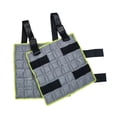 thumbnail image 2 of Cooling Vest for Men & Women - Summer Breathable Thermal Travel Vest, Adjustable Ice Vest for Motorcycle, Workers, Sports, Outdoor, Heat Relief 13"X13" (Grey), 2 of 7