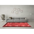 thumbnail image 3 of Ahgly Company Indoor Rectangle Abstract Red Contemporary Area Rugs, 5' x 7', 3 of 4