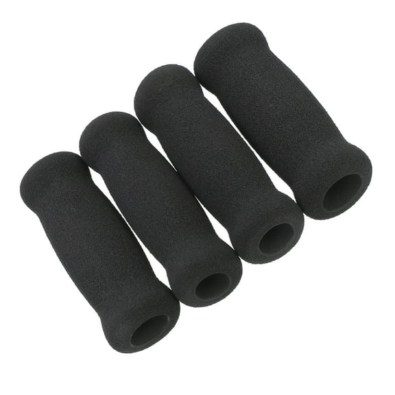 Bike Handlebar Covers for Comfortable Ride Black 4Pcs Lightweight Firm Stable