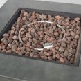 thumbnail image 6 of GDF Studio Jasmine Outdoor 50,000 BTU Iron 33 Inch Square Fire Pit, Concrete Finish, 6 of 10