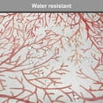 thumbnail image 7 of Coral Chair Seating Cushion Set of 2, Monochrome Watercolor Image of Leafless Fall Autumn Tree Branches Peaceful Print, Seat Pads for Office with Anti-slip Backing, 16"x16", Dark Coral, by Ambesonne, 7 of 7