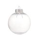 thumbnail image 4 of 5 piezas-60 mm Bola de vidrio transparente redonda Adornos para árboles de Navidad Bola de adornos rellenables de vidrio transparente para fiestas de Navidad Decoraciones de bodas de cumplea, 4 of 5