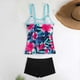 thumbnail image 4 of Traje de baño para mujer Traje de baño dividido con estampado grande para mujer Falda de bikini Traje de baño dividido Trajes de baño para mujer, 4 of 5