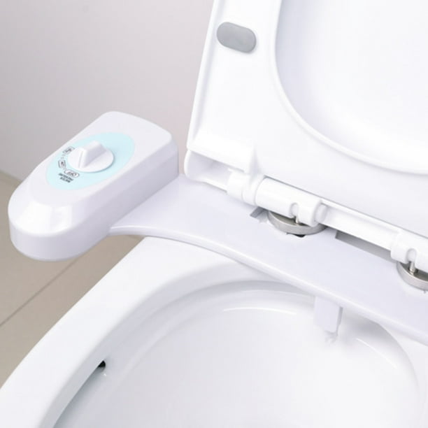 XWSHYW Otras Herramientas para El Hogar Accesorio para Asiento de Inodoro con Bidé y Rociador de Agua Dulce (Solo Agua Fría, Limpieza con Boquilla, No Incluida, Presión Ajustable, Lavado Femenino)