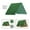 green, variant on Swing Set Replacement Tarp Backyard Playset Canopy Waterproof 600D Oxford Cloth Easy Installation Kids Wooden Swingset Protection Cover stripe