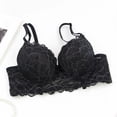 thumbnail image 6 of Tumotour Balconette Bra For Women'S Supportive Underwire Bras Lace Patchwork Bras Everyday Bra, 6 of 9