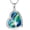 Goose-Abalone, variant on Mama Duck Necklace 925 Sterling Silver Mother Duck and Duckling Heart Pendant Necklace I Love You Forever Animal Jewelry Mothers Day Christmas Gift for Women from Daughter Son
