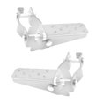thumbnail image 1 of Pedales de las clavijas del pie de los reposapiés traseros delanteros de cromados para Cromo Sunnimix Reposapiés de motocicleta, 1 of 8