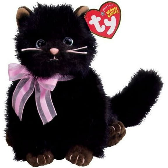 TY Beanie Baby - HEIRESS the Cat (6.5" Plush) (BONUS ONE RANDOM TY ERASER)