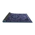 thumbnail image 2 of Ahgly Company Indoor Rectangle Medallion Blue Traditional Area Rugs, 3' x 5', 2 of 4