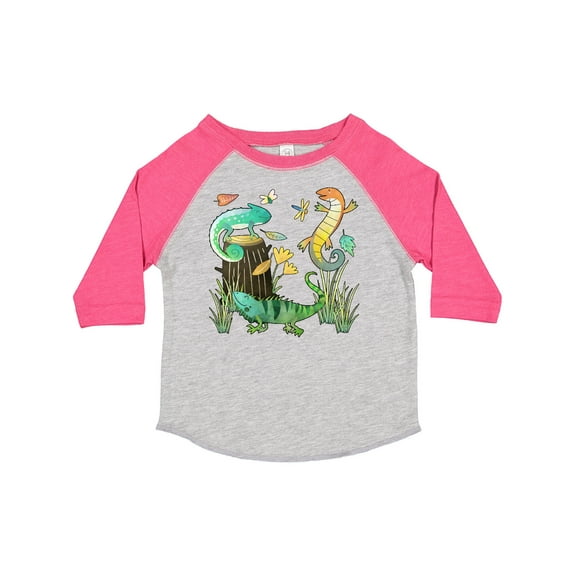 Inktastic Cute Lizards Hanging out Boys or Girls Toddler T-Shirt