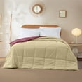 thumbnail image 2 of Modern Threads Reversible Anemone & Wheat All-Season Down Alternative Adult Bed Comforter, King, 2 of 16