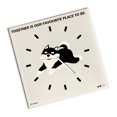 thumbnail image 3 of Wall Decoration Clock, Quartz Movement Frameless Clocks  for Living Room 30x30cm, 3 of 8