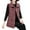 Wine, variant on Gaexia Womens Vest Jacket,Women Shearling Vest Stand Collar Slim Fit Autumn Winter Fashion Outerwear Warm Lined Jacket Coat
