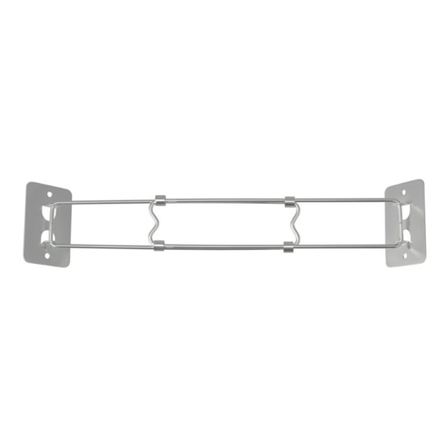 braveheart Barre de Rangement d'Angle en Acier Inoxydable pour Sécuriser les Objets de Voiture Partout Placards Armoires